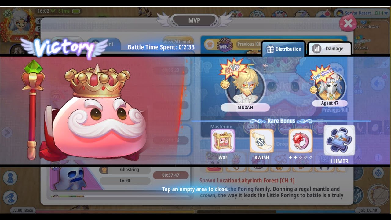 RAGNAROK GLOBAL:F2P RANGER POV: DAILY BOSS HUNT