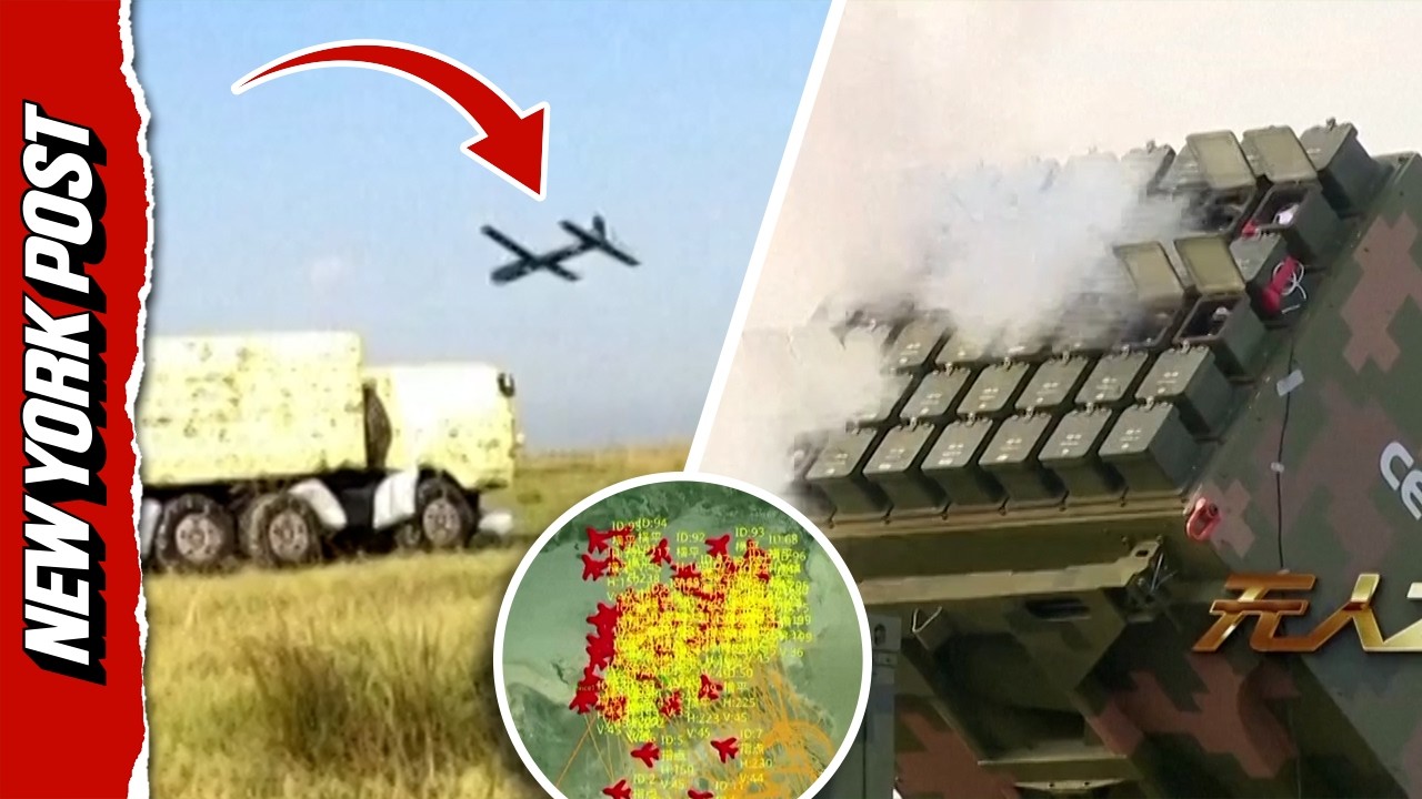 Chiny prezentują system roju dron&oacute;w Atlas &ndash; każdy z nich steruje 96 precyzyjnymi dronami