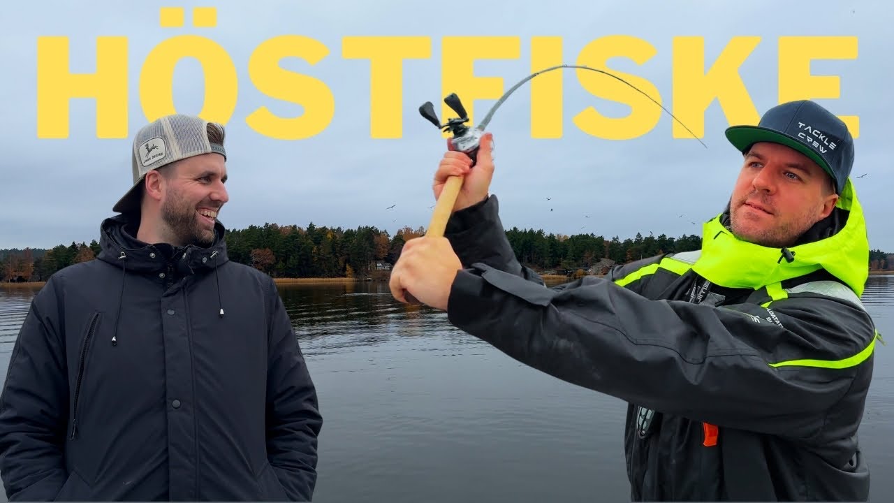 Hur vi fiskar gädda på hösten 2024 & genomgång av fiskeprylar!