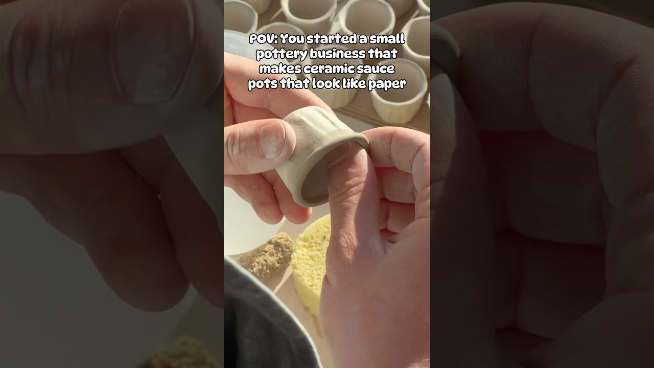 POV: You quit your job to start a small pottery business&hellip; #pottery #ceramics #potterystudio #ceramic