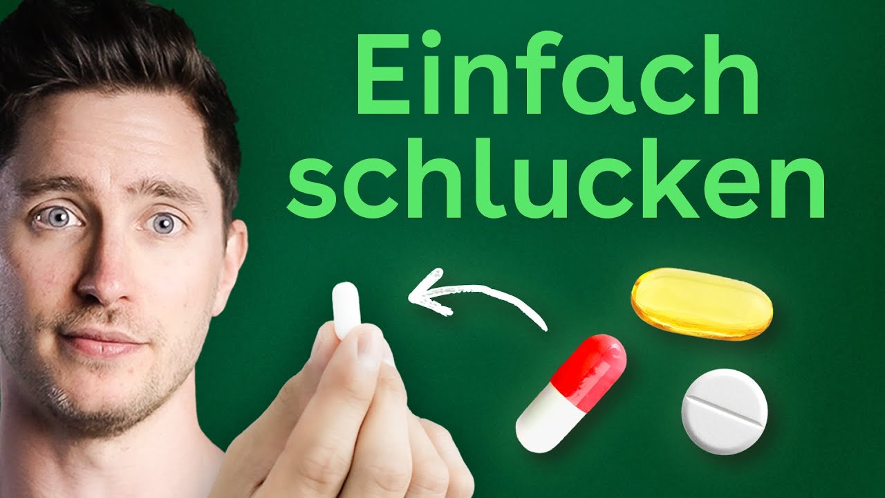 Tabletten schlucken leicht gemacht &ndash; Tipps & Techniken