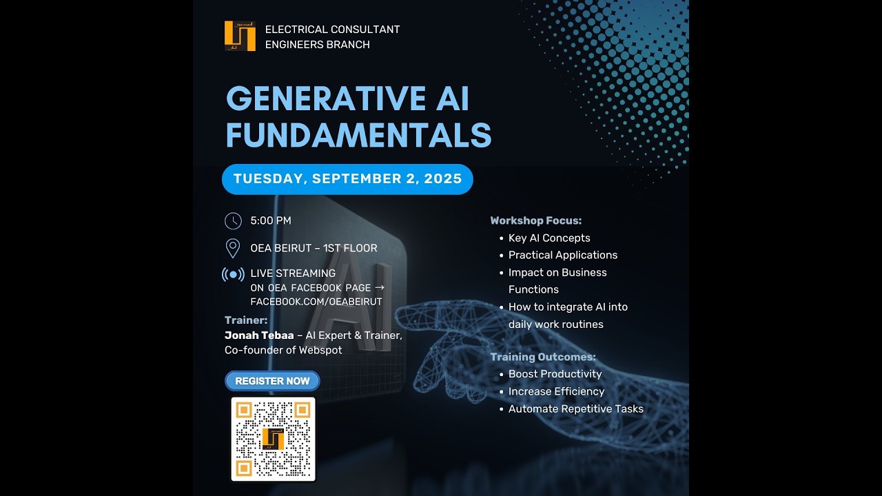 GENERATIVE AI FUNDAMENTALS WORKSHOP 2 Sep 2025