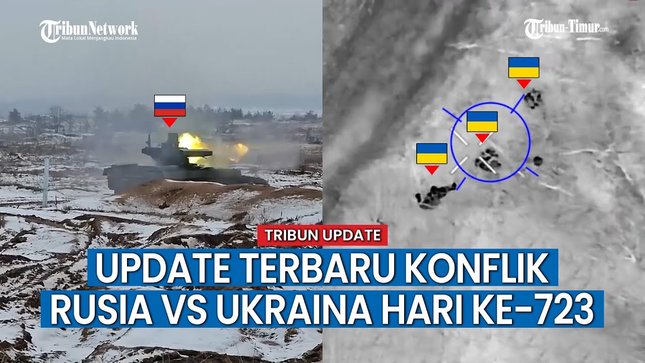 UPDATE HARI KE-723 Rusia vs Ukraina, Granat dari Drone Rusia Libas Habis Sekelompok Tentara Ukraina