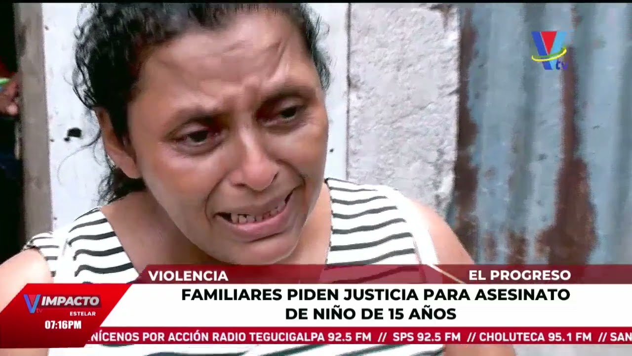 El Progreso: ¡Repudiable! Niño de 15 años apareció sin vida, amarrado y desnudo