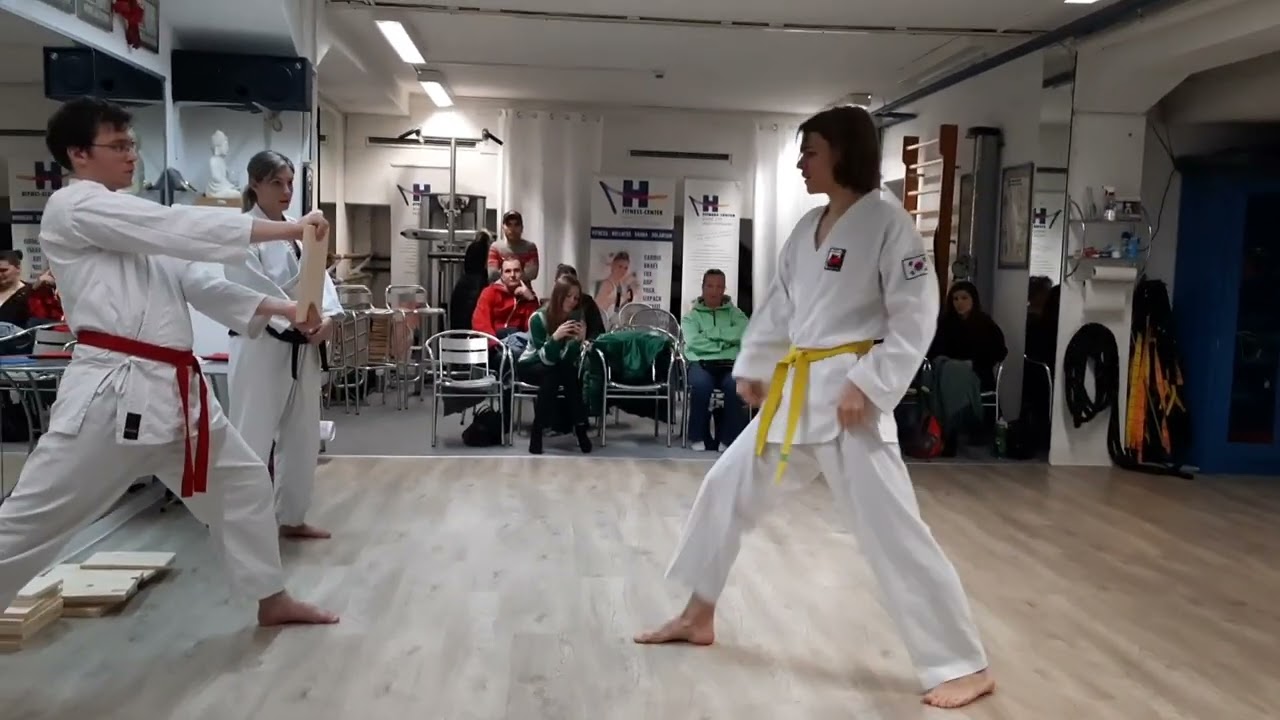 Unsere Prüfung der Erwachsenen und Jugendlichen ab 12 Jahre im traditionellen Taekwon-Do