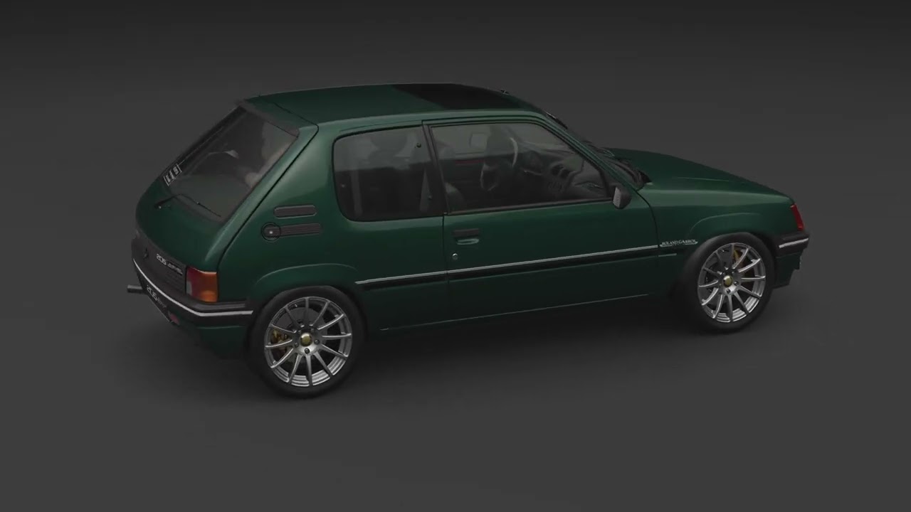 Peugeot: 205. Roland Garros ( French, toit ouvrant )