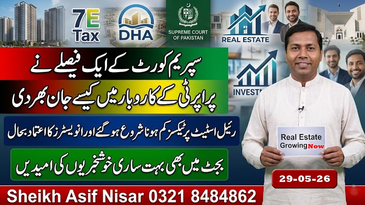 Supreme Court Intervention! Game Changer for Pakistan Properties?