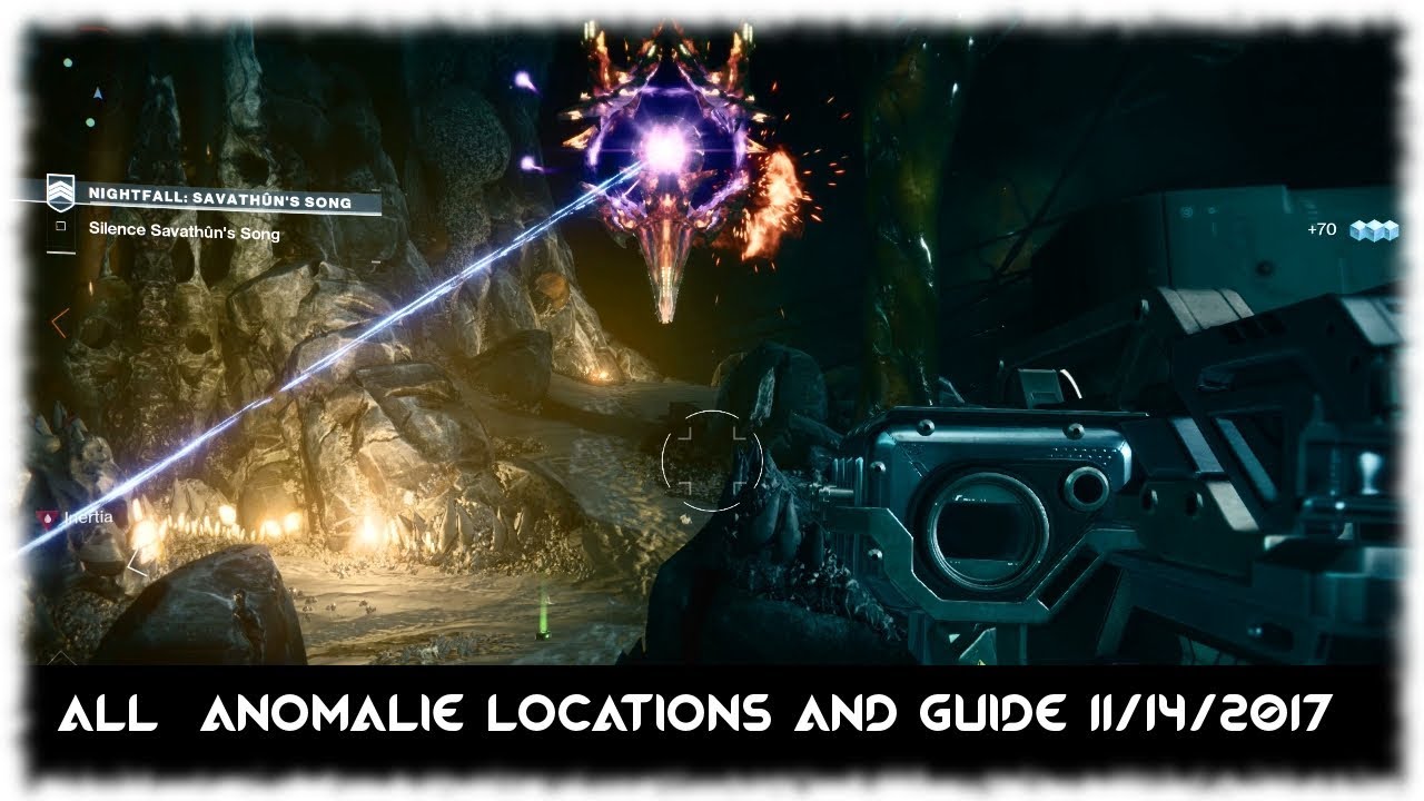 Savathuns Song Weekly Nightfall All Anomalies Locations and Guide on How to Find Them - Destiny 2