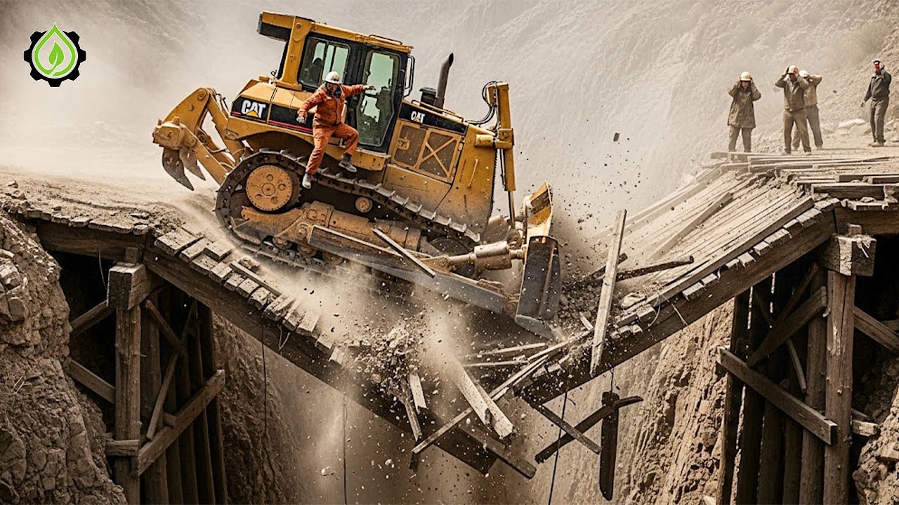 Jaw-Dropping Excavator & Bulldozer Operator Skills So Crazy You’d Think They’re Fake! #48