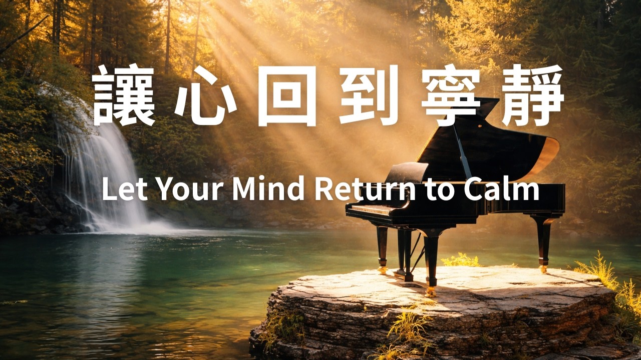 🌲森林療癒旋律 鋼琴、豎琴與自然之聲🌲Healing Forest Melodies  Piano, Harp & Nature Sounds#森林療癒 #讓心慢下來 #寧靜音樂 #放鬆時刻#自然之聲