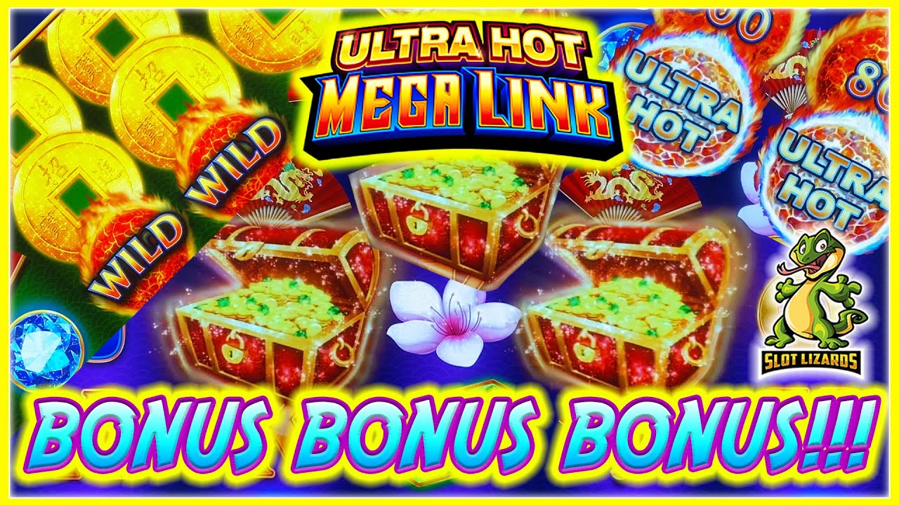BONUS BONUS BONUS! Ultra Hot Mega Link China BETTER THAN A HANDPAY JACKPOT! Scientific Games Slot