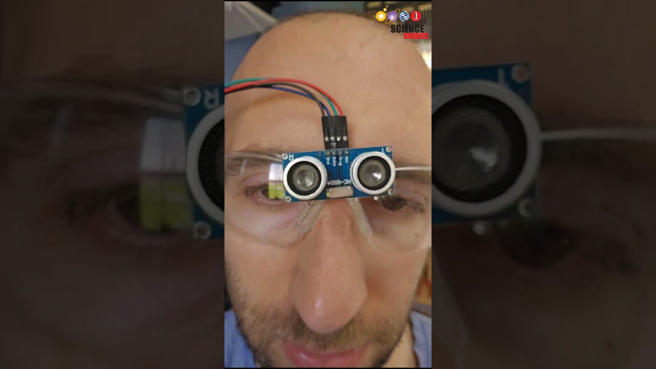 @Arduino obstacle detecting glasses with ultrasonic sensor