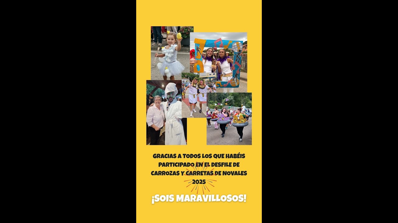 Desfile de Carrozas y Carretas de Novales, 2025