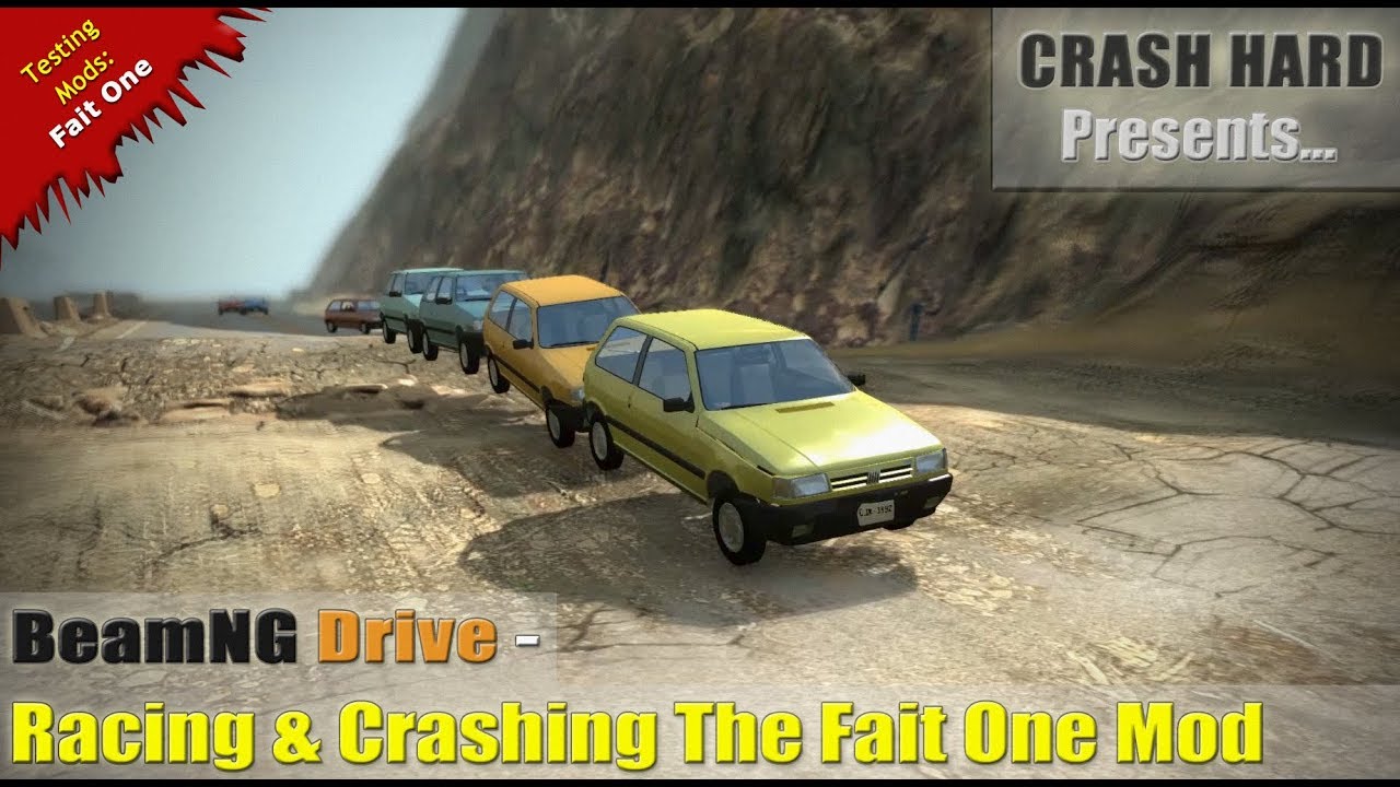 BeamNG Drive - Racing & Crashing The Fait One Mod