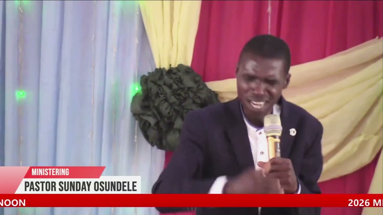 REV. SUNDAY OSUNDELE ||2026 MINISTERS' CONF. | MINISTERIAL ETHICS: STEWARDSHIP & ACCOUNTABILITY