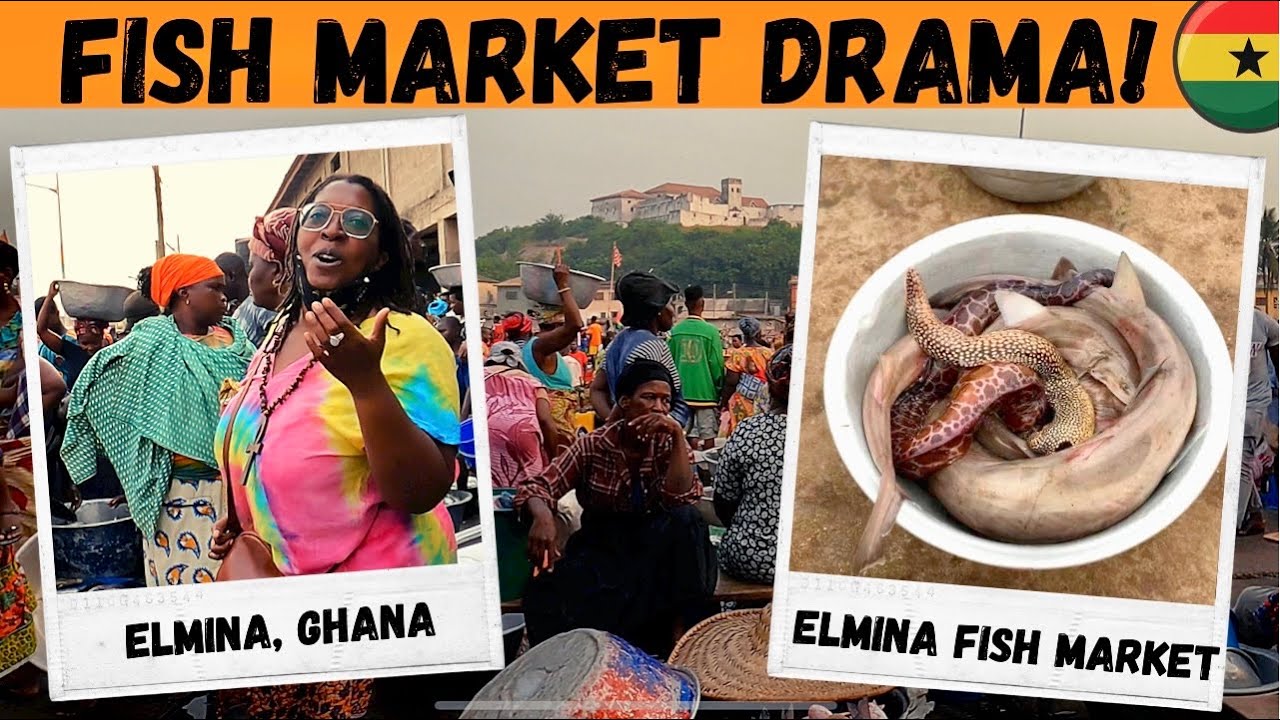 Elmina Fish Market Is Intense! | Life In Ghana - Ep 31