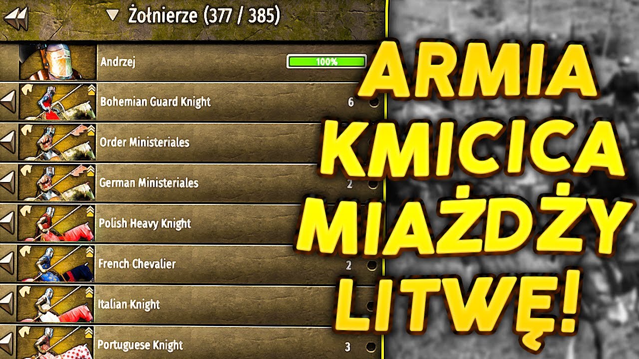 KMICIC i CAŁKOWITY PODB&Oacute;J LITWY w ANNO DOMINI 1259 - Mount&Blade II: Bannerlord (#12)