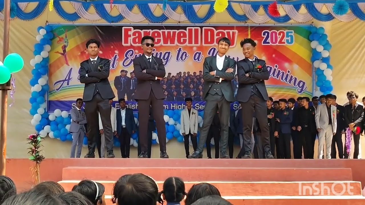 Boys ramp walk #desiboys #farewellvibes St. Joseph's E.M. School Kansabel