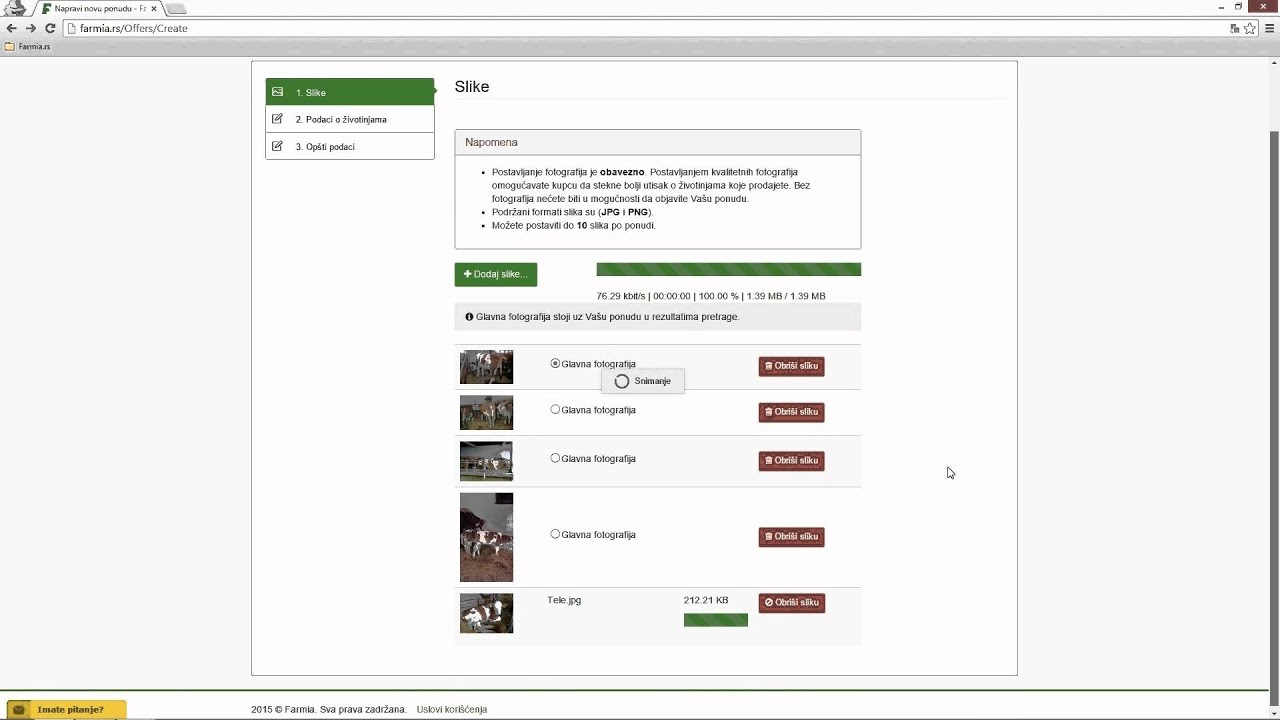 Kako napraviti ponudu na sajtu farmia.rs?