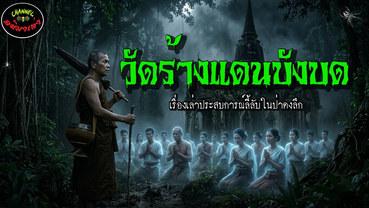 ธุดงค์วัดร้างแดนบังบด |เรื่องเล่าประสบการณ์ลี้ลับพระธุดงค์