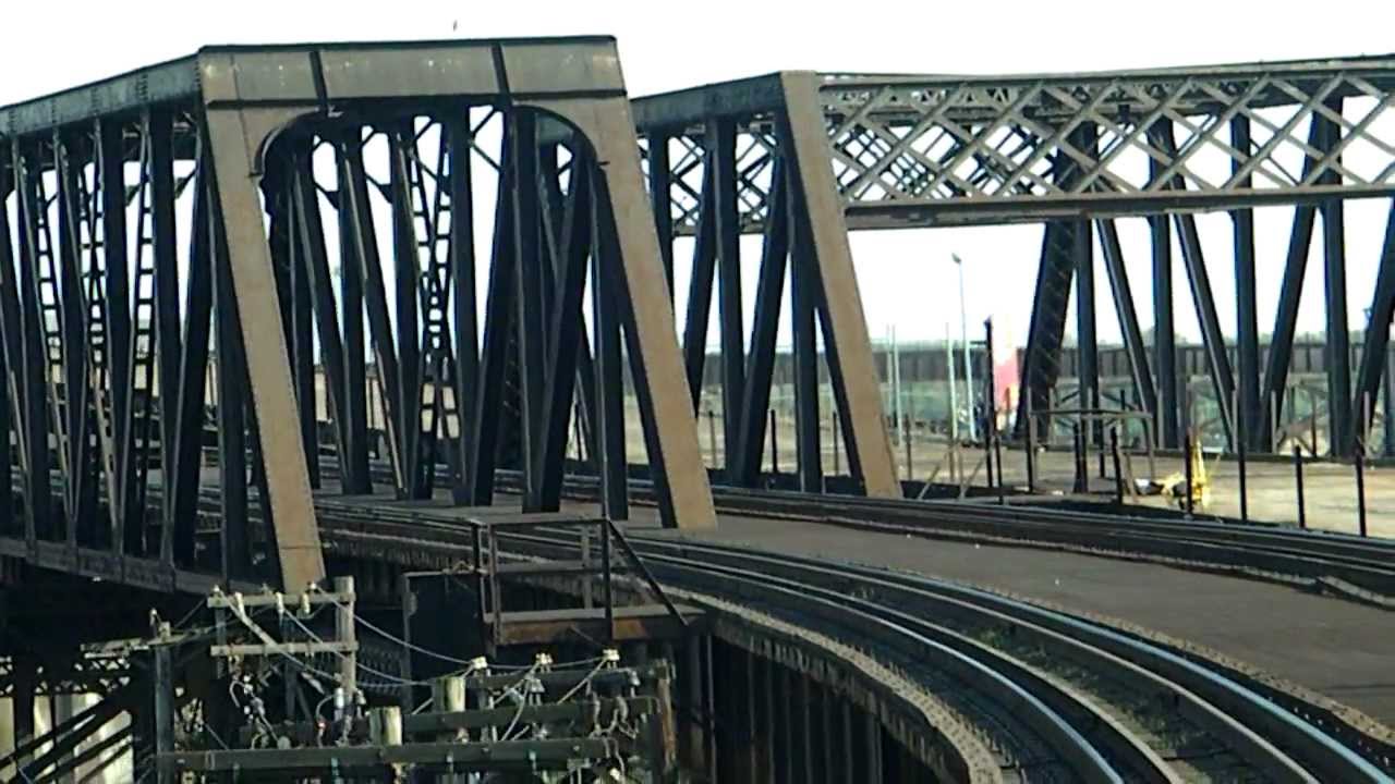 Train Ride Over Mississippi River @ St. Louis