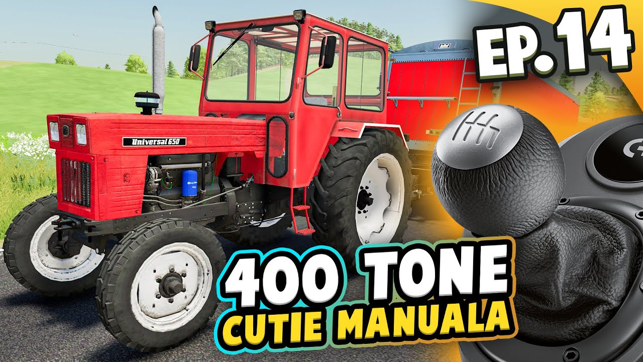 UTB cu Schimbator Manual - TRAGE 400 de Tone? Fs22 French Plains Ep.14