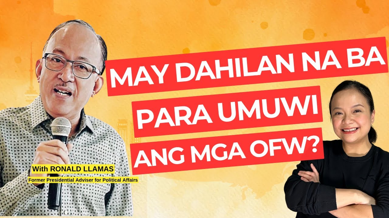Marami parin ang gustong umalis? | What will make them stay? | Buhay OFW | Ronald Llamas
