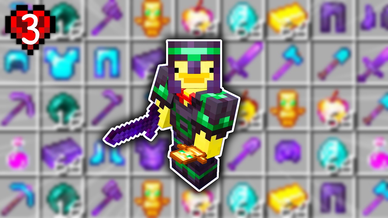 I Became INVINCIBLE in Hardcore Minecraft!