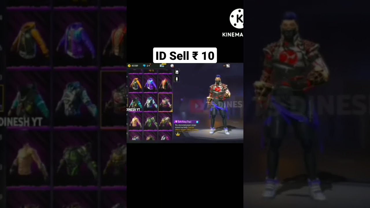 sk Sabir boss bundle id for sell only ₹ 10 # free fire # short # ff tranding short # id sell # 🔥🔥🔥 #