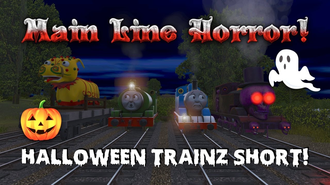 Thomas & Friends - Trainz Short - Main Line Horror! - Halloween Trainz Video