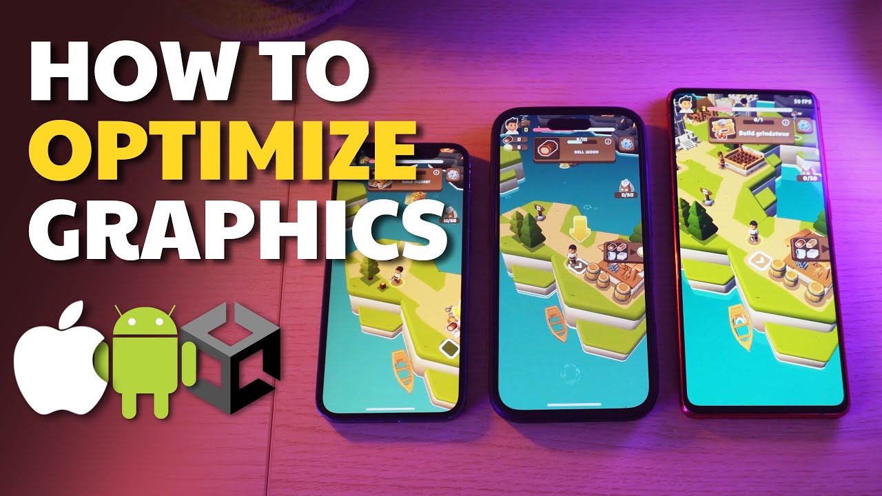 Производительность мобильных игр Unity — методы оптимизации графики для плавного игрового процесс...