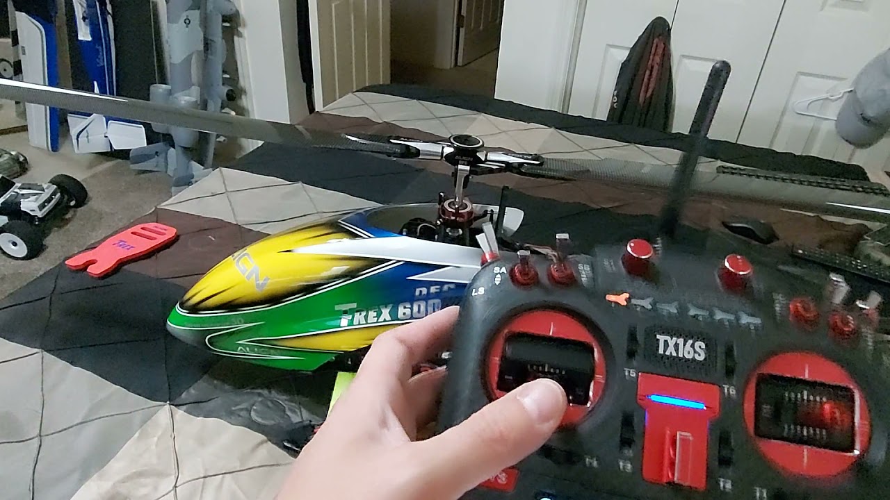 TX16 Flybarless Heli Programming Basics OpenTX
