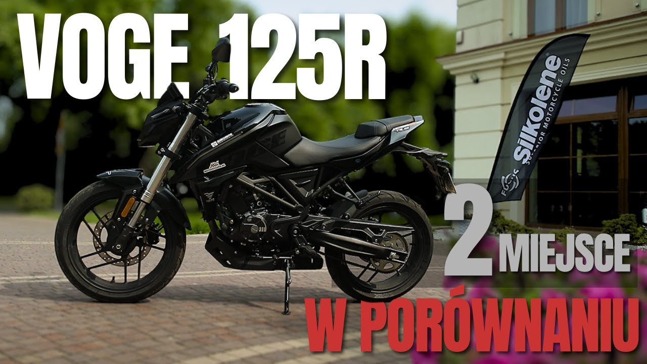 Testujemy Voge 125R - nakeda o pełnej mocy 15 KM na prawo jazdy kat.B [9 koncepcji na motocykl 125]