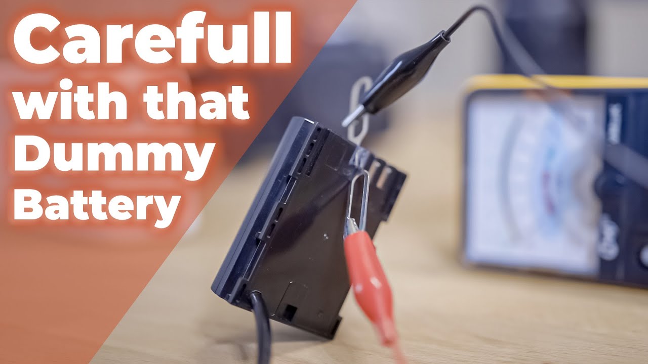 The Hidden Camera Danger: How High Voltage Fried my Camera - Beware of Dummy Batteries!