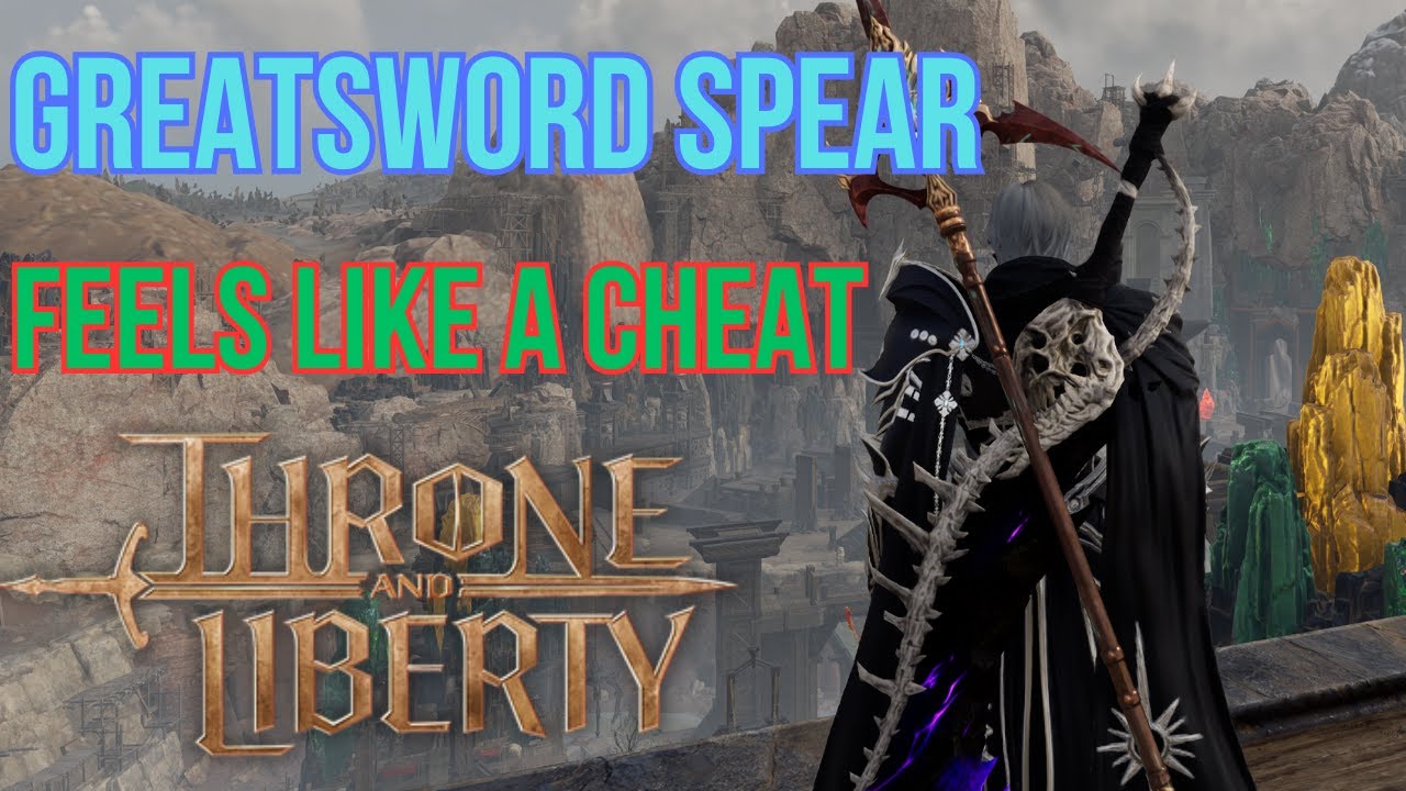 Greatsword Spear feels like a CHEATING class - Throne and Liberty