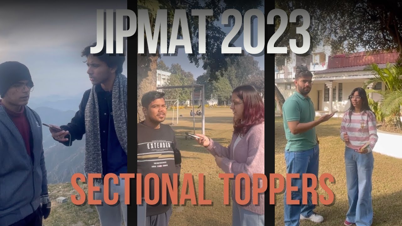 Toppers JIPMAT 2023 !!