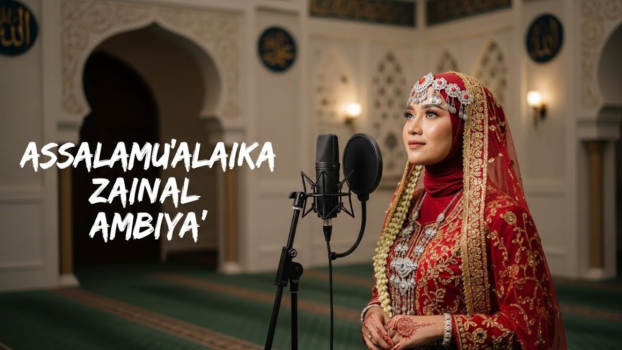 Assalamu’alaik Zainal Ambiya Cover Musik Arab | Sholawat Syahdu Penuh Cinta Nabi 🤍