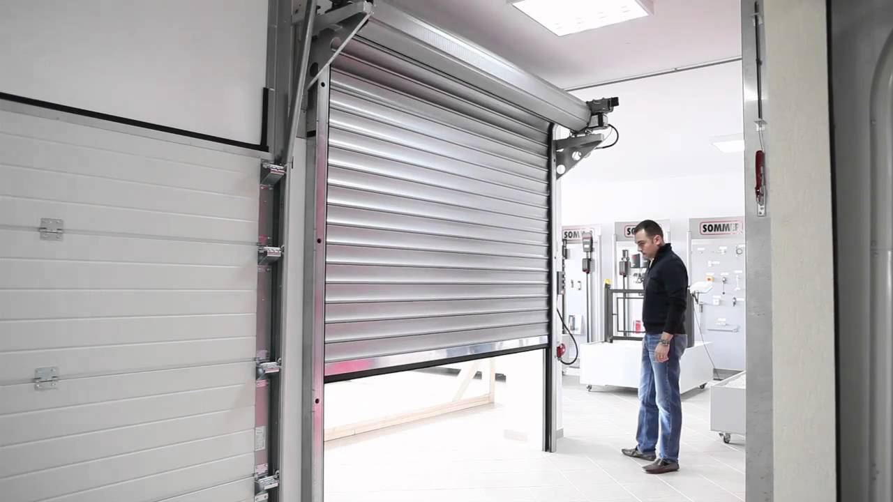 06 Porte industrielle enroulable MCA