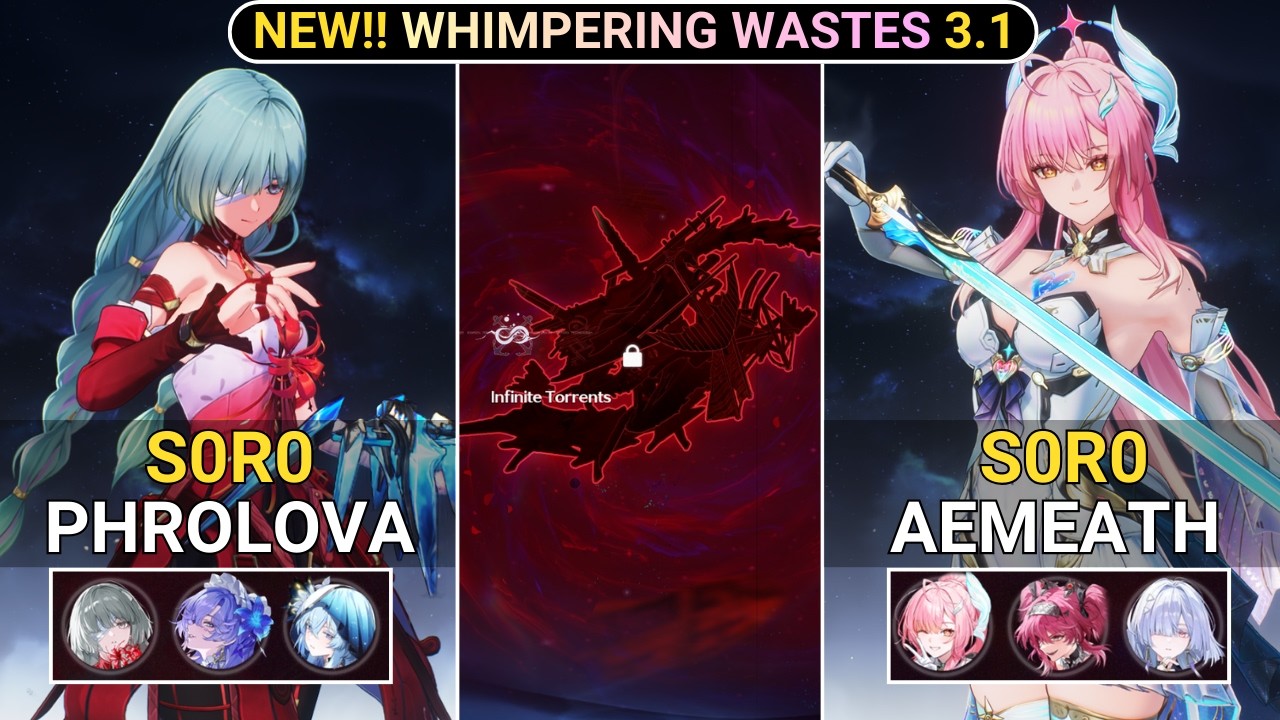 NEW WW RESET! S0R0 Phrolova & Aemeath Showcase | NEW!! Whimpering Wastes WW 3.1