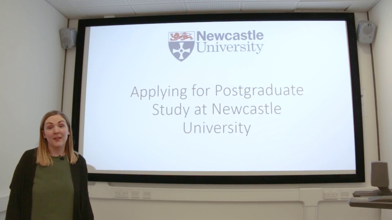 Applying To A Postgraduate Course at Newcastle University