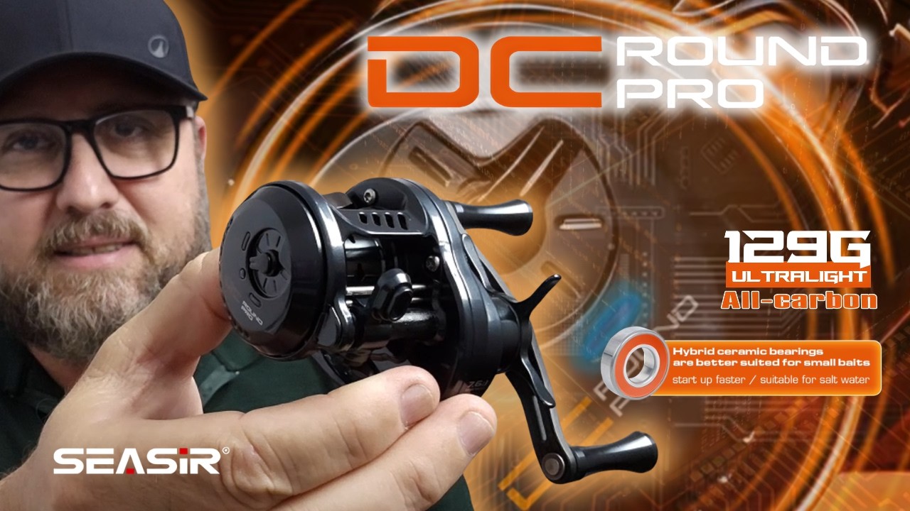 Carretilha SeaSir DC ROUND PRO é boa? Primeiras Impressões