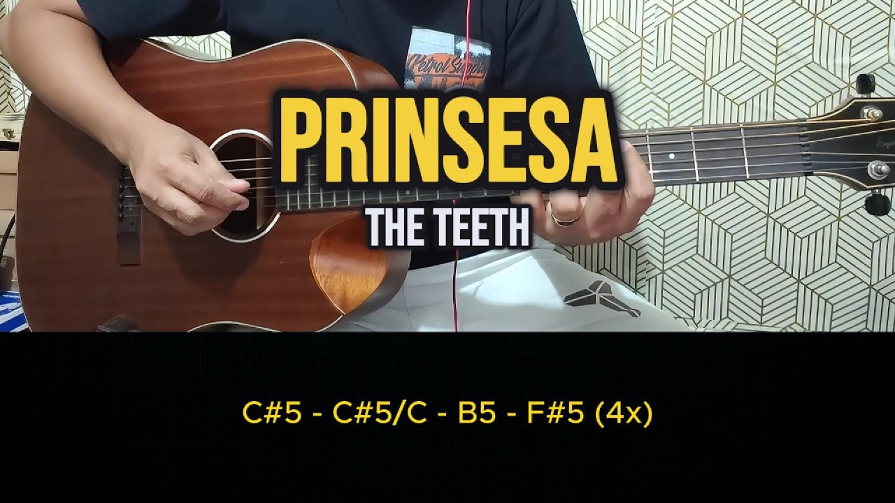 Prinsesa - The Teeth | Easy Guitar Tutorial