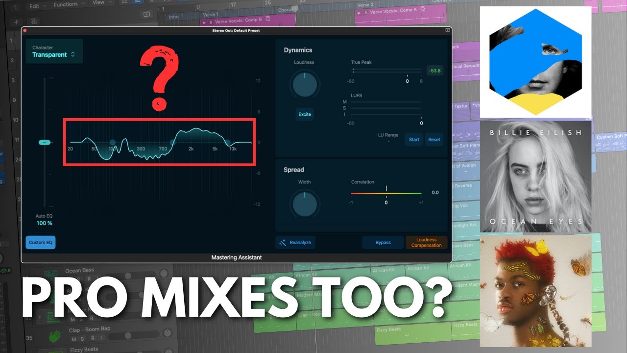 Does Mastering Assistant Think Pro Mixes Are Bad? (Testing Beck, Billie Eilish & More)