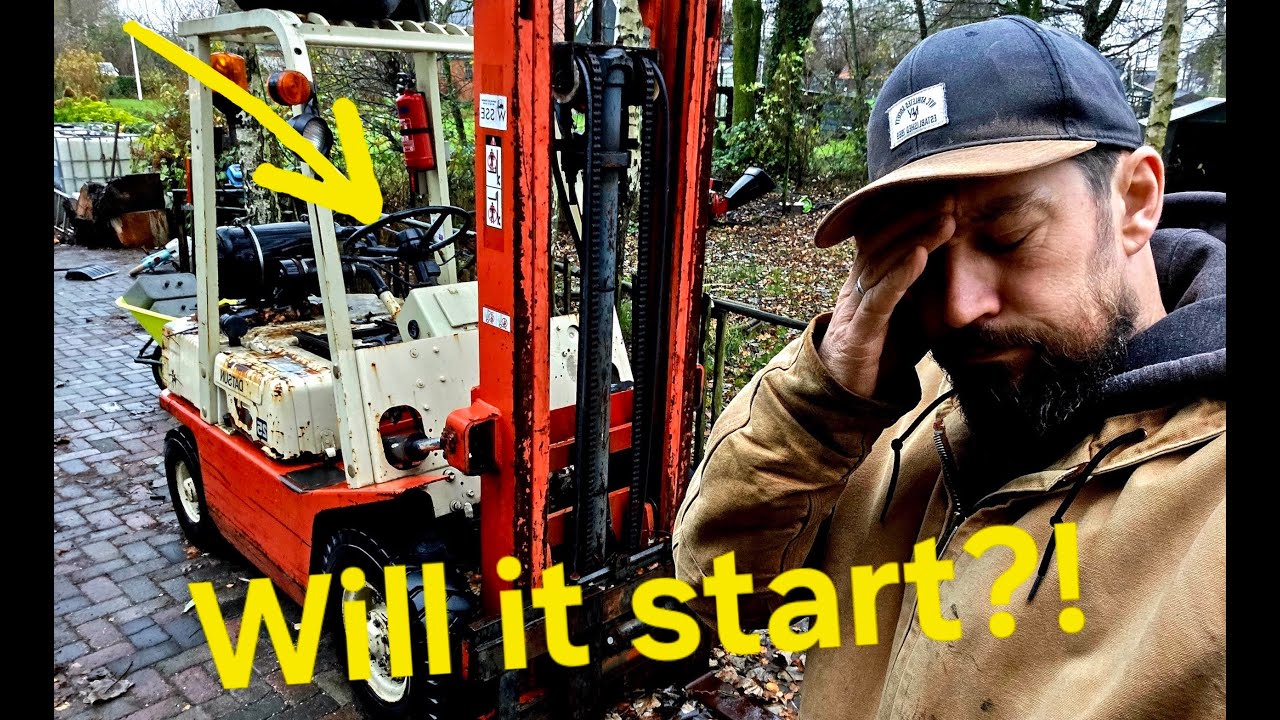 Fixing my Datsun Forklift.  Will it Start?!!!  ep19