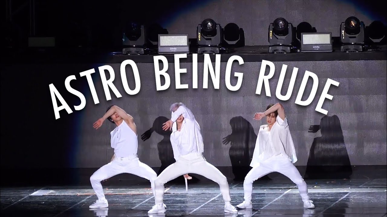 5 Minutes of Astro being RuDe