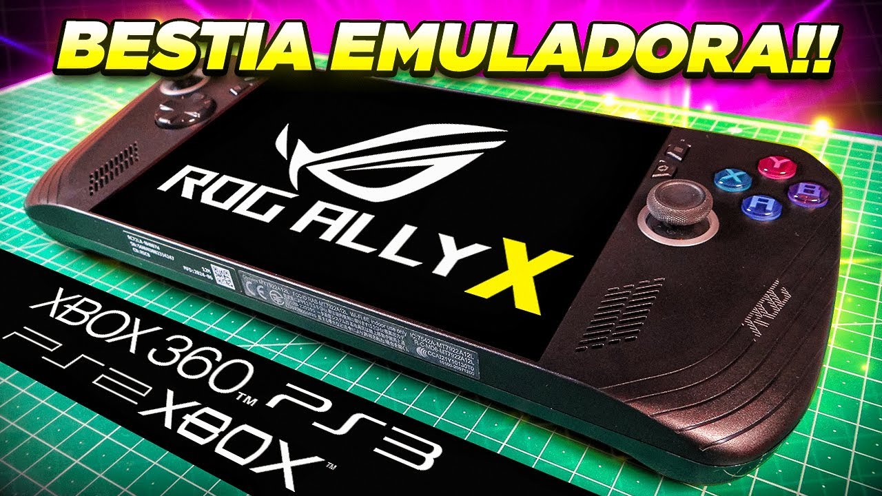 ASUS ROG ALLY X &iquest; sirve como CONSOLA EMULADORA  de PS2 PS3 ... ?