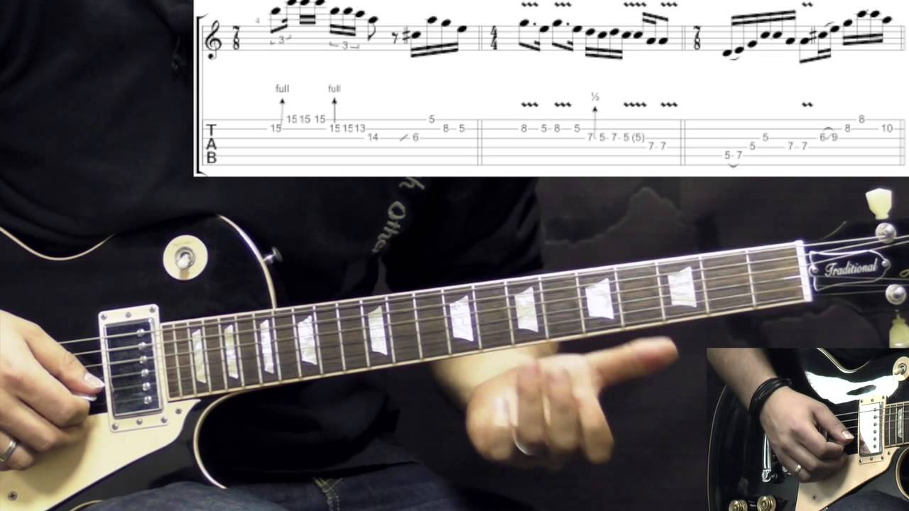 Led Zeppelin - Ocean Solo 1 - Rock Guitar Lesson (with Tabs)