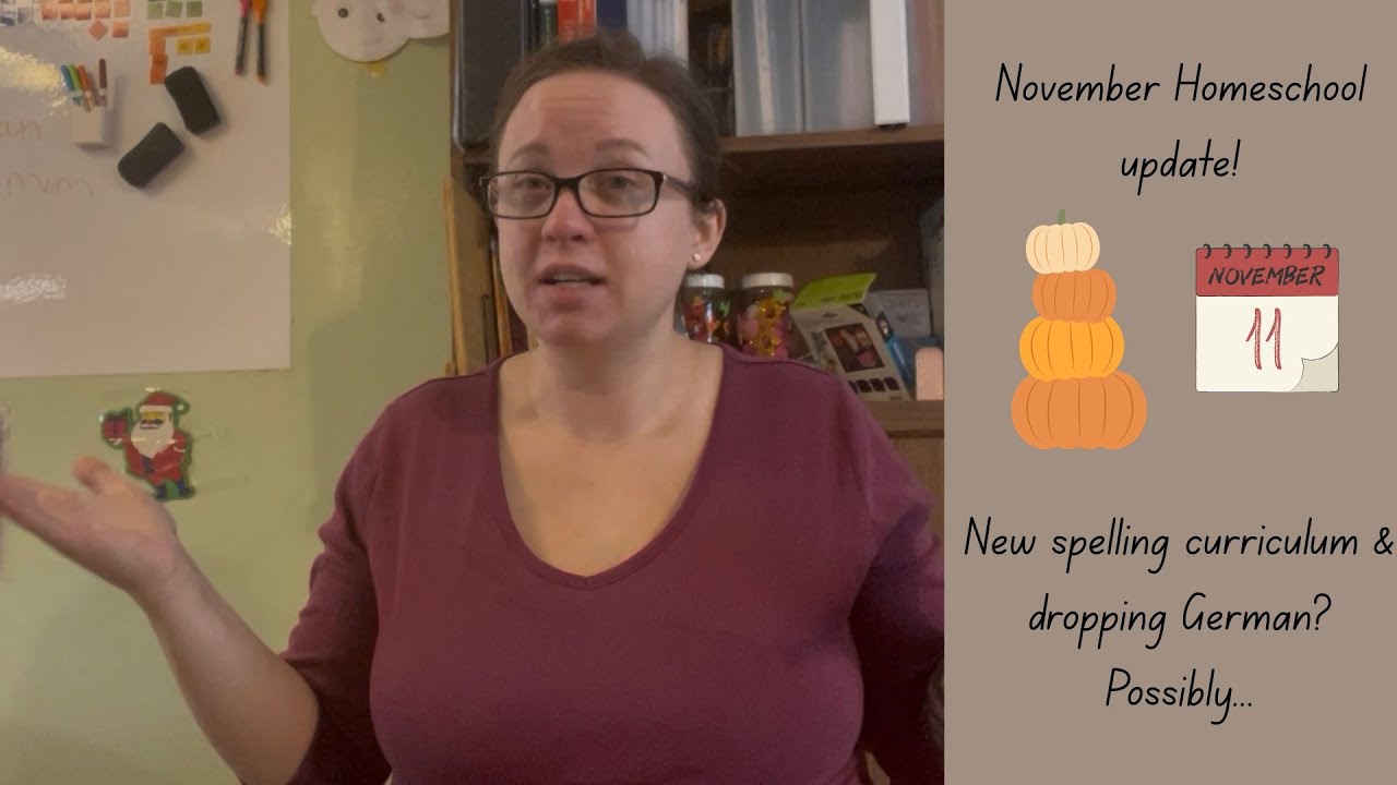 November Homeschool Update | adding & dropping curriculum  | 2nd Grade & Preschool 🍂