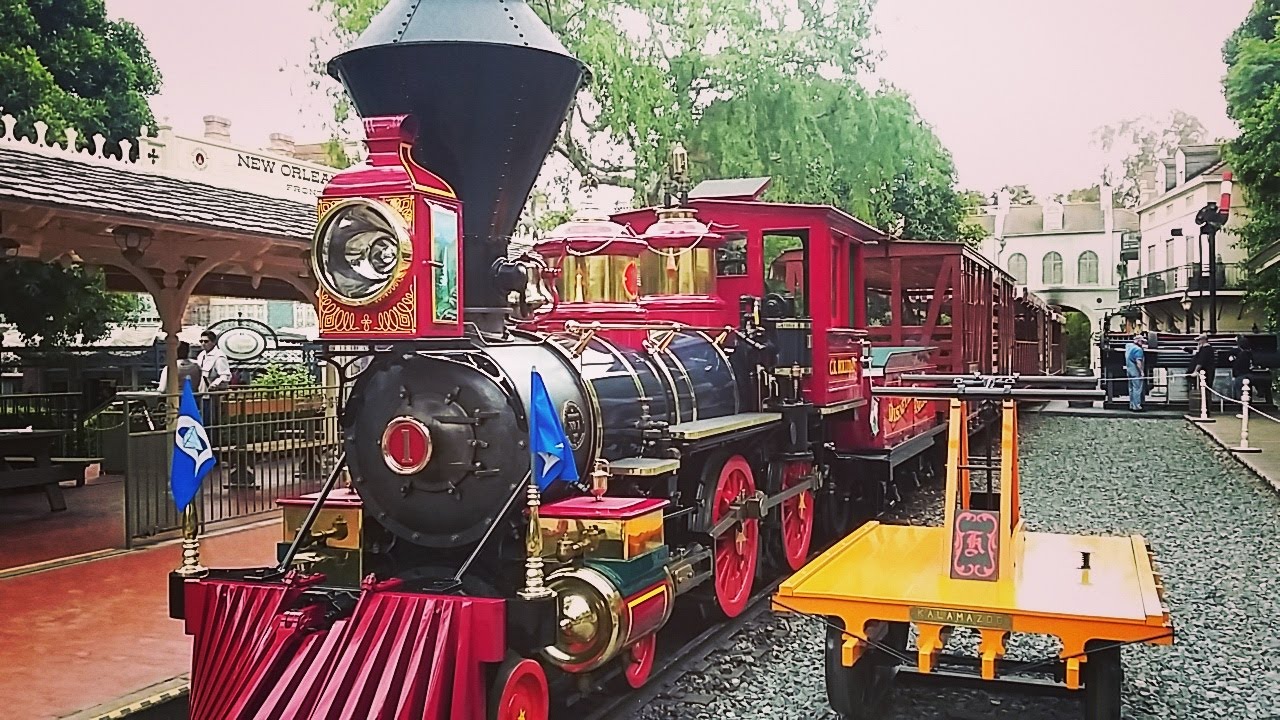 Disneyland Railroad- C. K. Holiday (Engine #1)