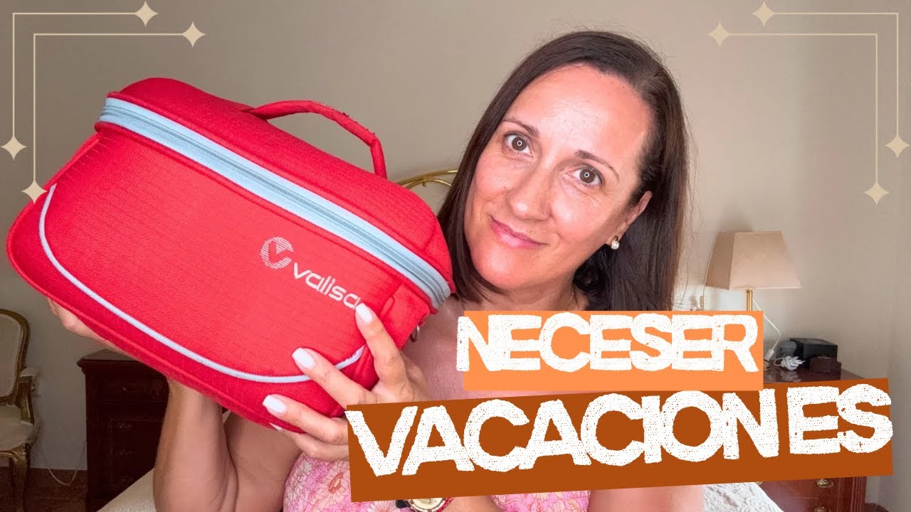 MI NECESER REALISTA DE VACACIONES ⛱️🦀🏖️